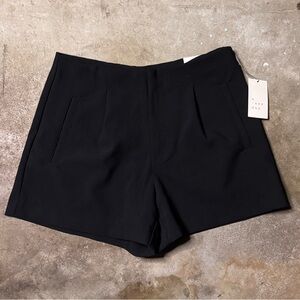 NWT A New Day Women's Black Trouser Shorts